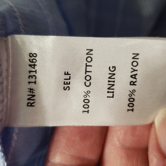 Fate Mini Dress Medium Plaid Blue White Ruffle Cap Sleeve Pockets Tiered Smocked - Picture 15 of 16